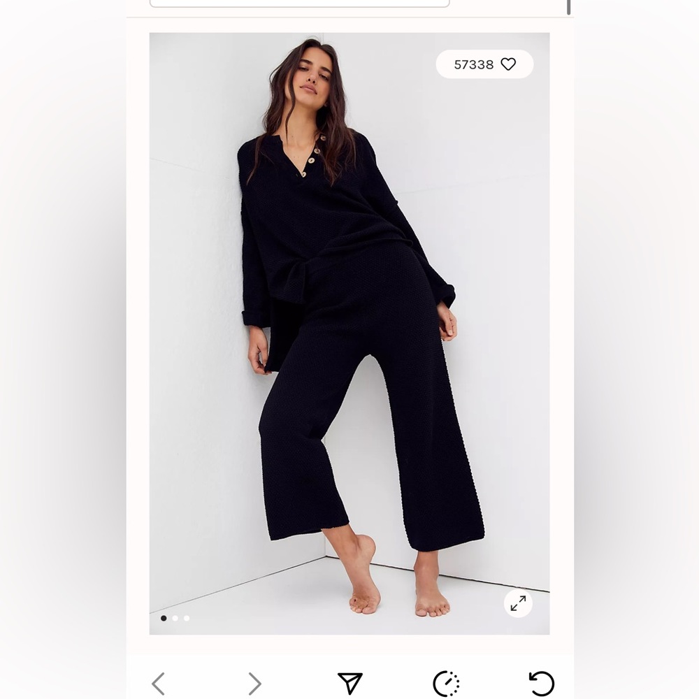 Free People Hailee Sweater Set sz Small $98